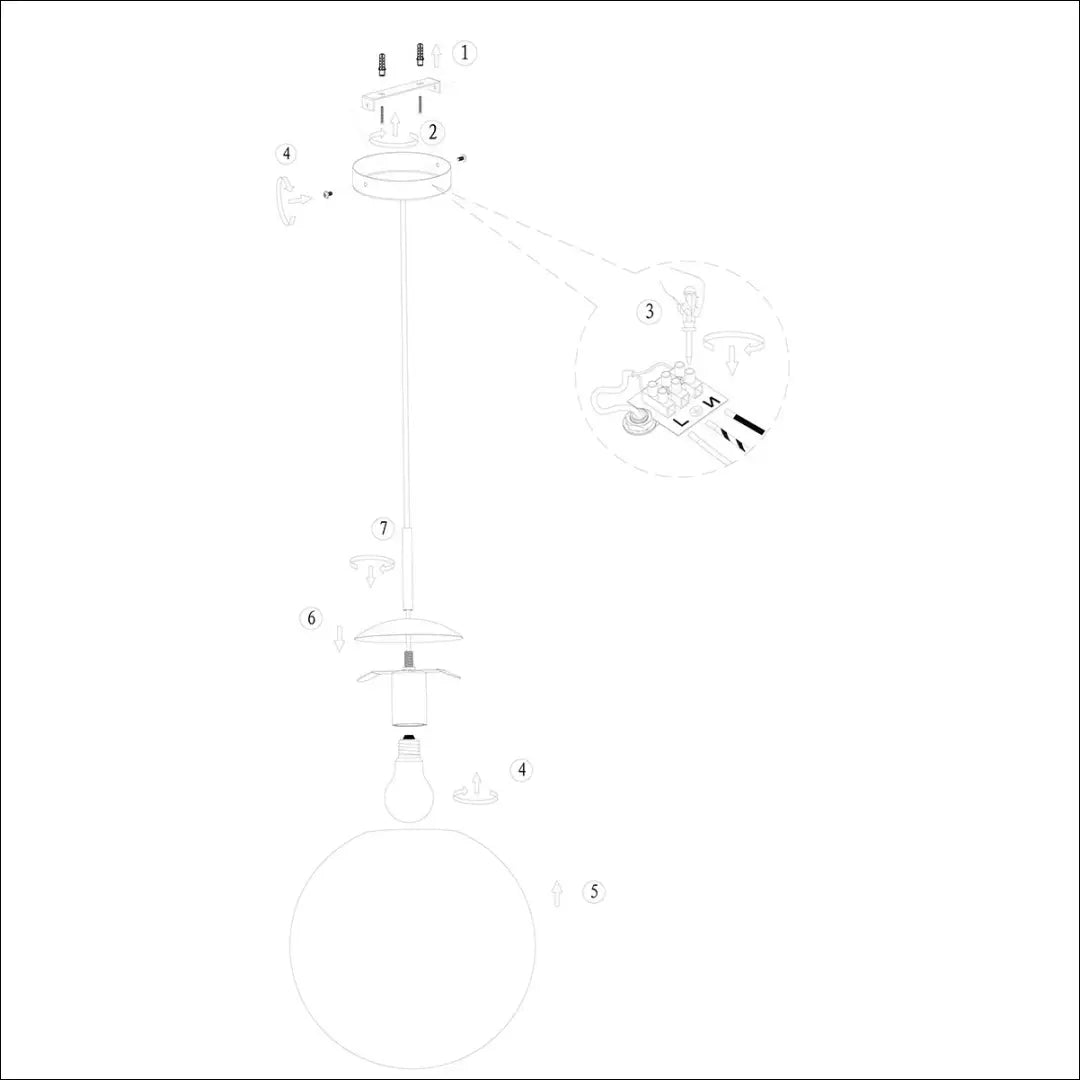 Pakabinamas šviestuvas DI11122 - €33 Save 50% 25-50, __label:Pristatymas 1-2 d.d., color-juoda, interjeras,