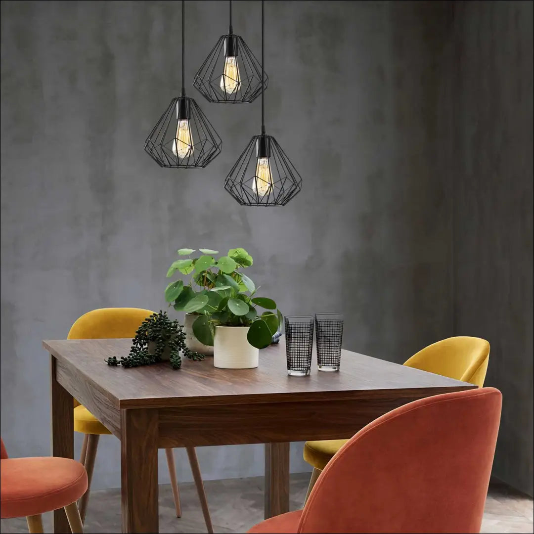 Pakabinamas šviestuvas DI12230 - €63 Save 50% 50-100, __label:Pristatymas 1-2 d.d., color-juoda, interjeras,