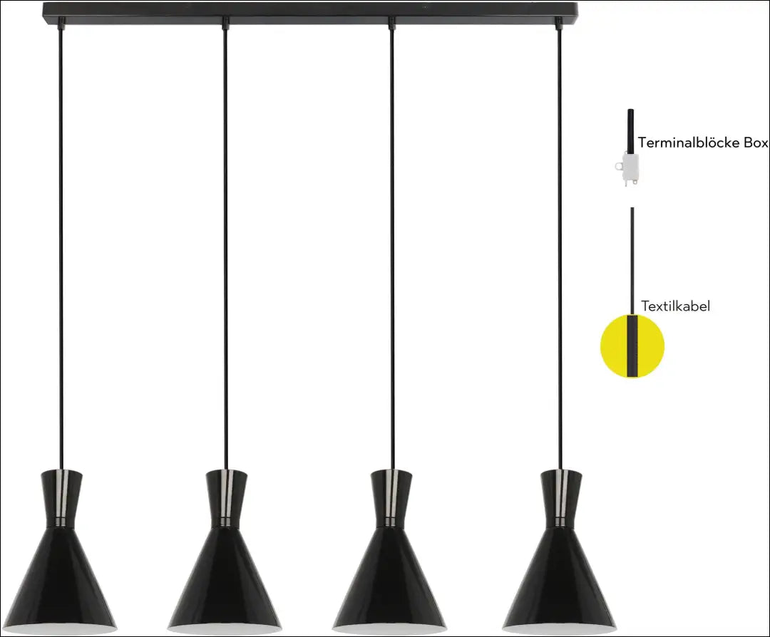 Pakabinamas šviestuvas DI12420 - €115 Save 50% 100-200, __label:Pristatymas 1-2 d.d., color-juoda, interjeras,