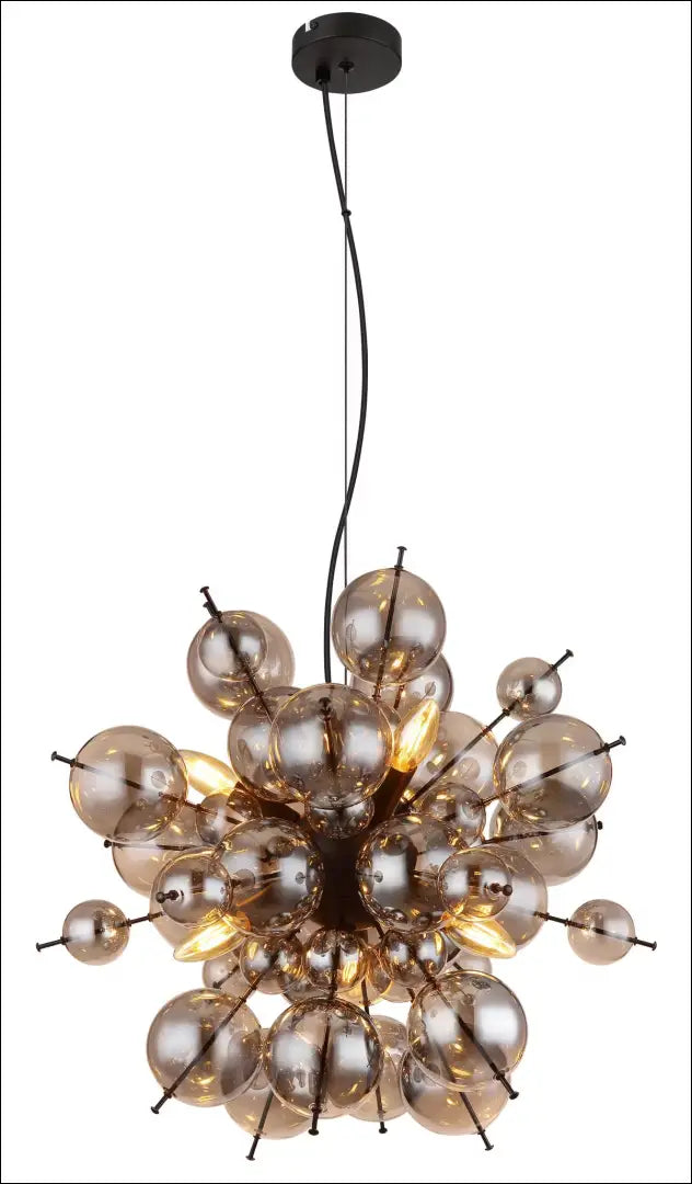 Pakabinamas šviestuvas DI12651 - €105 Save 60% 100-200, __label:Pristatymas 1-2 d.d., color-juoda, material-metalas,