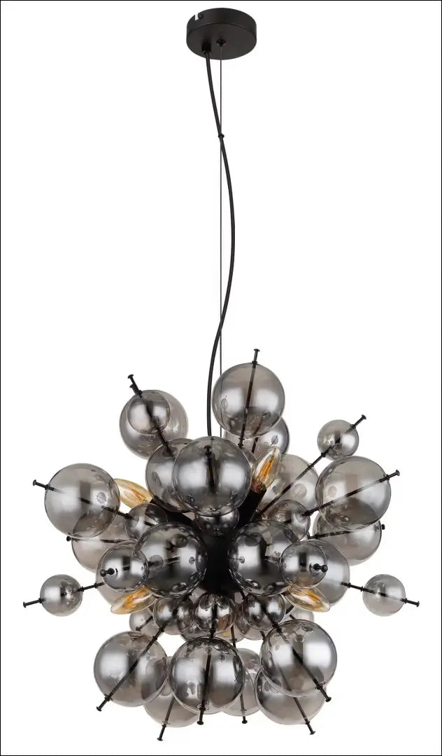 Pakabinamas šviestuvas DI12651 - €105 Save 60% 100-200, __label:Pristatymas 1-2 d.d., color-juoda, material-metalas,