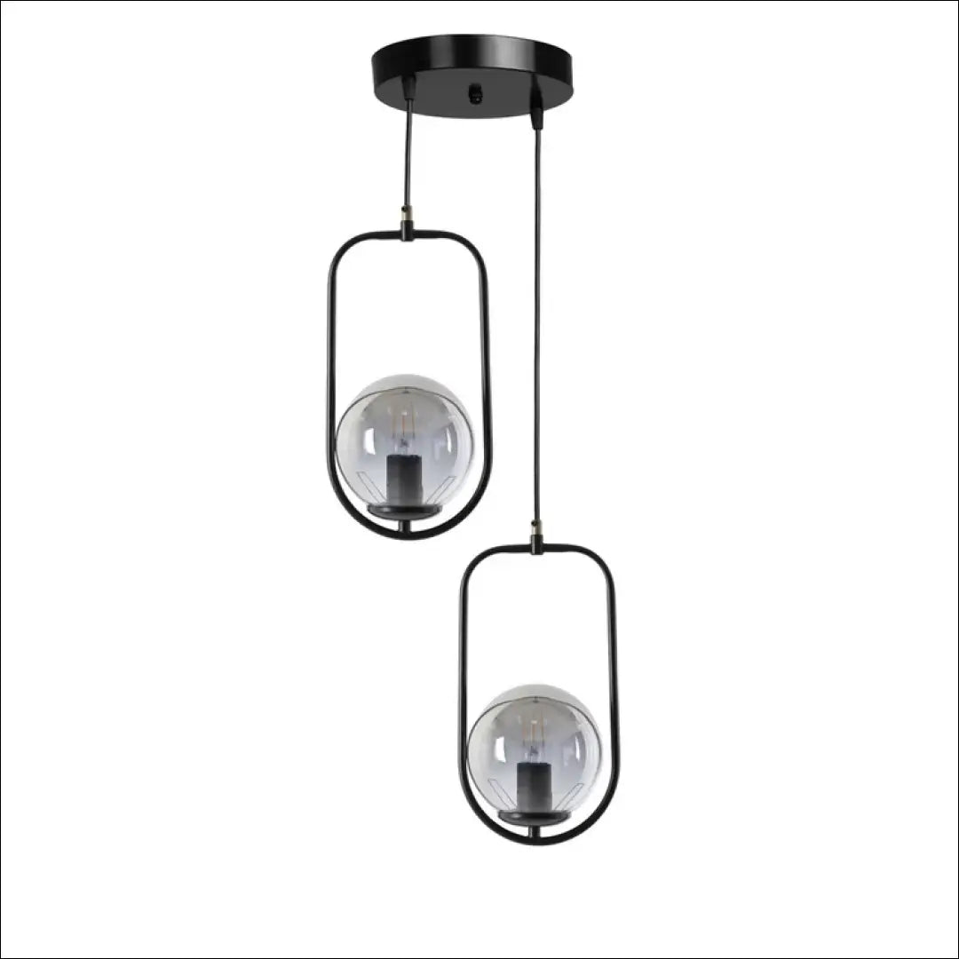 Pakabinamas šviestuvas DI5125 - €44 Save 65% 25-50, __label:Pristatymas 1-2 d.d., color-juoda, color-pilka, interjeras