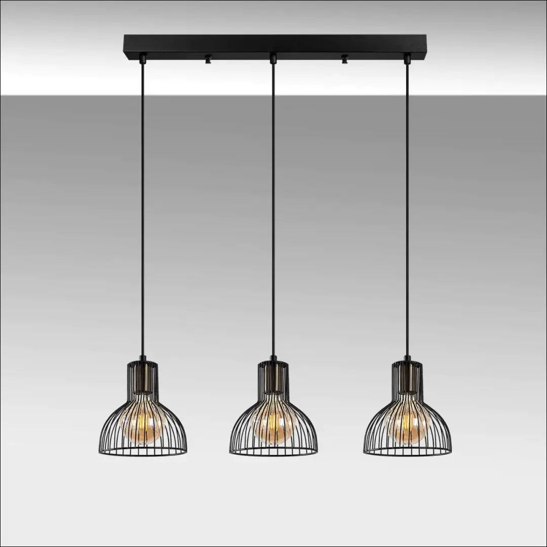 Pakabinamas šviestuvas DI5347 - €69 Save 65% 50-100, __label:Pristatymas 1-2 d.d., color-juoda, interjeras,