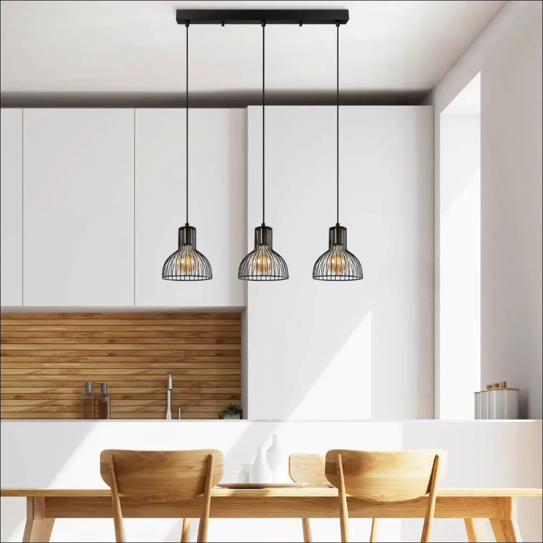 Pakabinamas šviestuvas DI5347 - €69 Save 65% 50-100, __label:Pristatymas 1-2 d.d., color-juoda, interjeras,