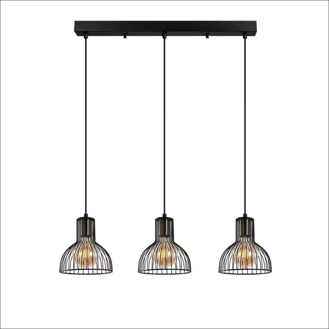 Pakabinamas šviestuvas DI5347 - €69 Save 65% 50-100, __label:Pristatymas 1-2 d.d., color-juoda, interjeras,