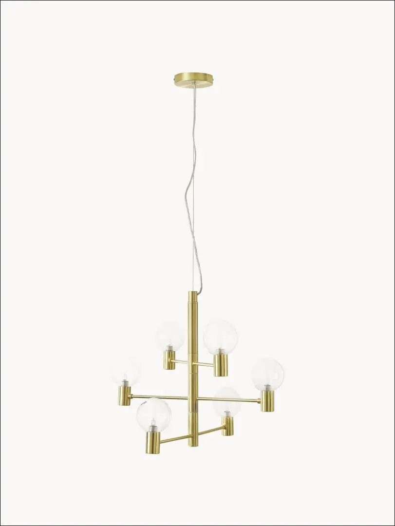 Pakabinamas šviestuvas DI6751 - €70 Save 65% 50-100, __label:Pristatymas 1-2 d.d., color-auksine, interjeras,