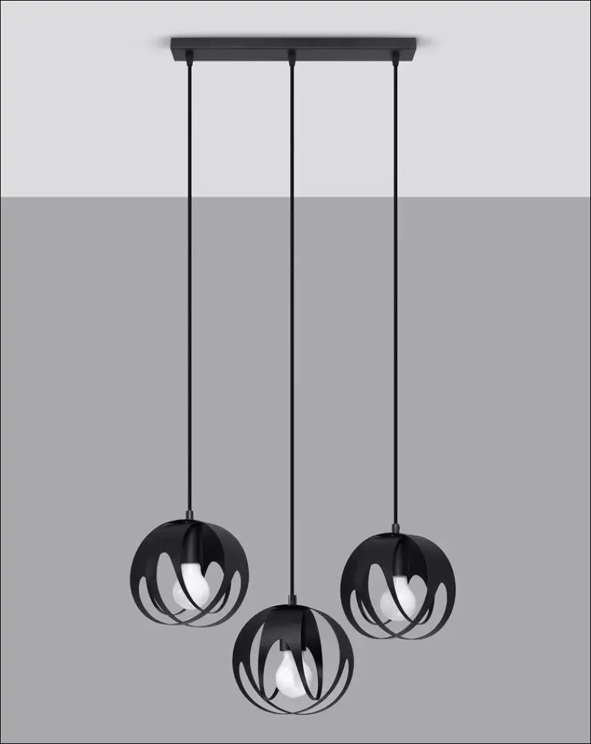 Pakabinamas šviestuvas DI6840 - €84 Save 65% 50-100, __label:Pristatymas 1-2 d.d., color-juoda, interjeras,