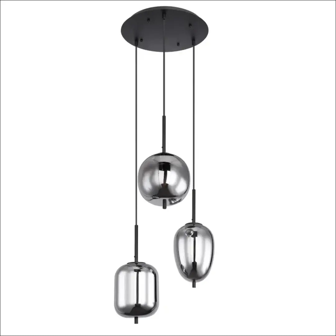 Pakabinamas šviestuvas DI7825 - €52 Save 65% 50-100, __label:Pristatymas 1-2 d.d., color-juoda, color-sidabrine,