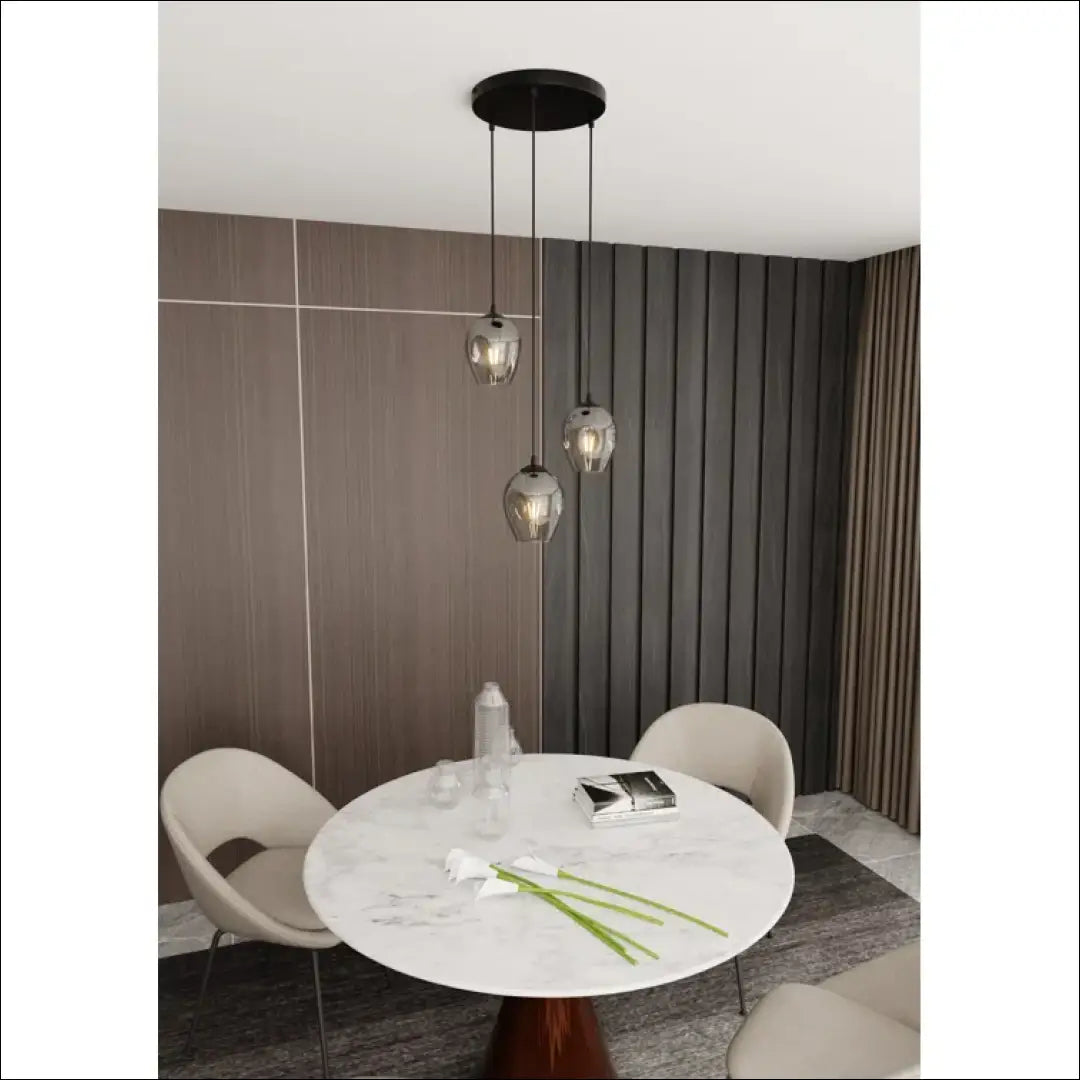 Pakabinamas šviestuvas DI7981 - €60 Save 60% 50-100, __label:Pristatymas 1-2 d.d., color-juoda, color-pilka, interjeras