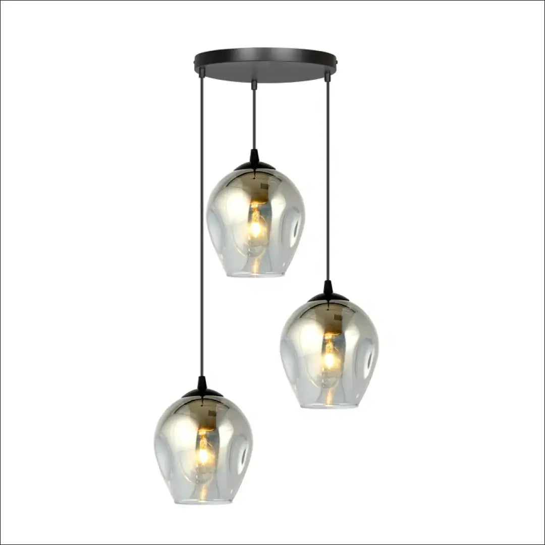 Pakabinamas šviestuvas DI7981 - €60 Save 60% 50-100, __label:Pristatymas 1-2 d.d., color-juoda, color-pilka, interjeras