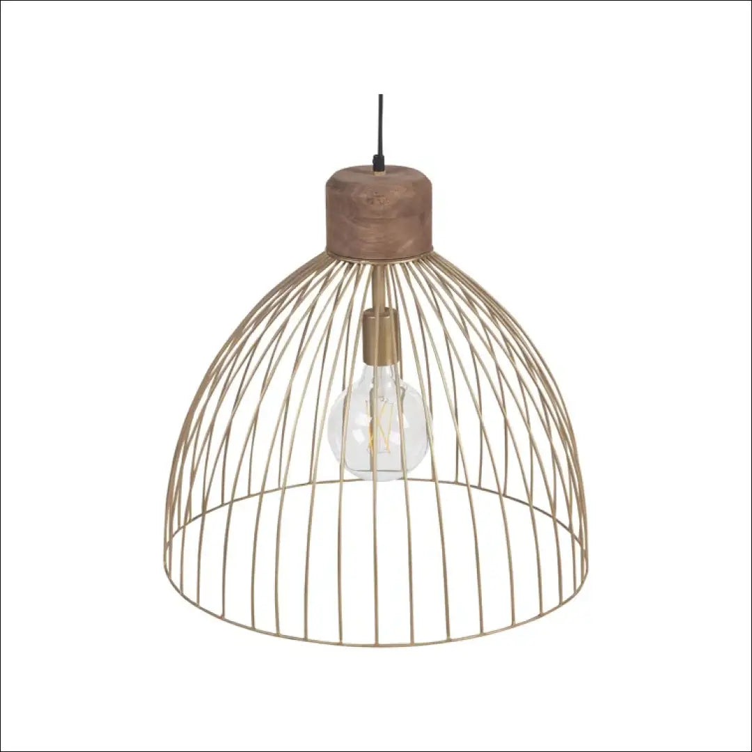 Pakabinamas šviestuvas DI8008 - €46 Save 60% 25-50, __label:Pristatymas 1-2 d.d., color-auksine, color-ruda, interjeras