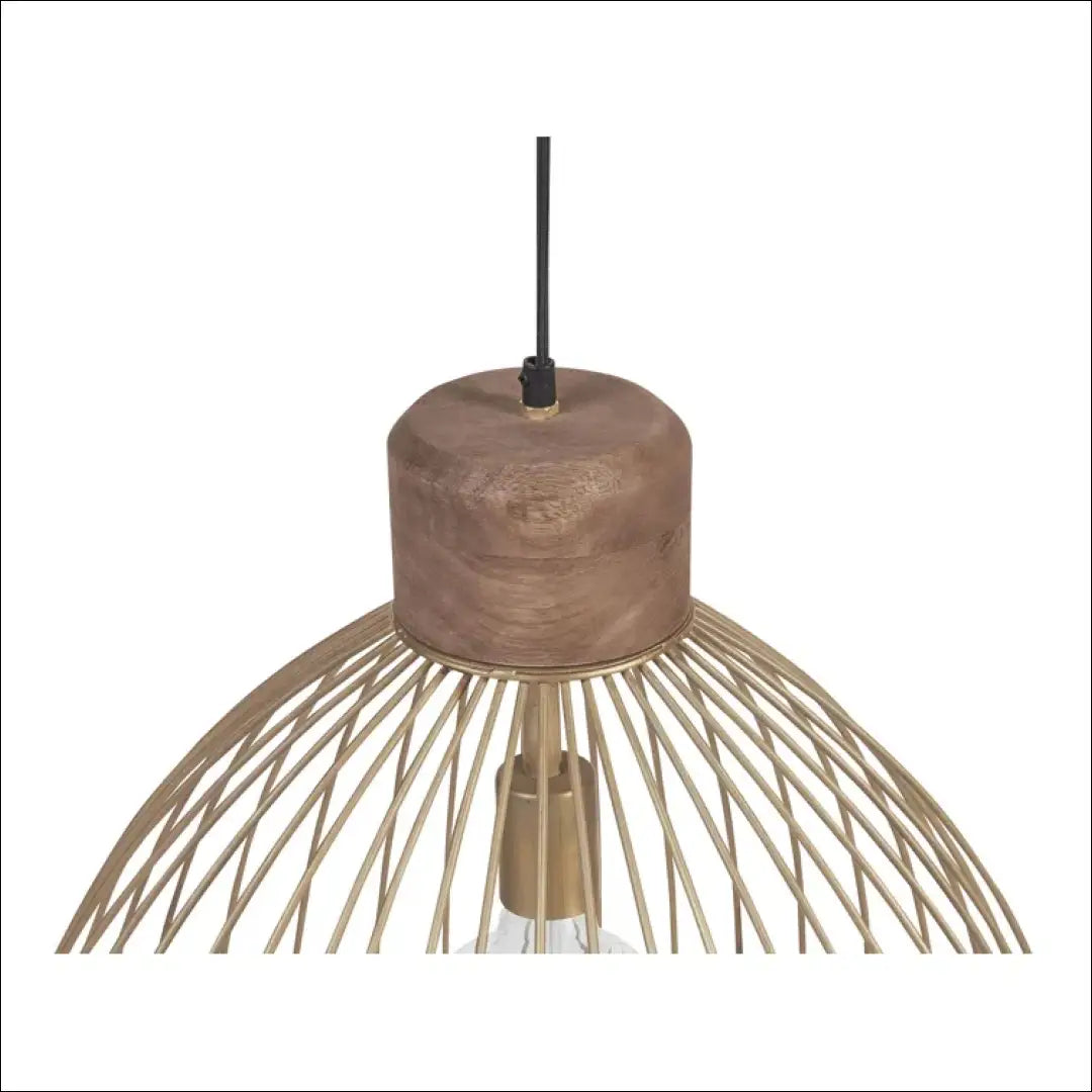 Pakabinamas šviestuvas DI8008 - €46 Save 60% 25-50, __label:Pristatymas 1-2 d.d., color-auksine, color-ruda, interjeras