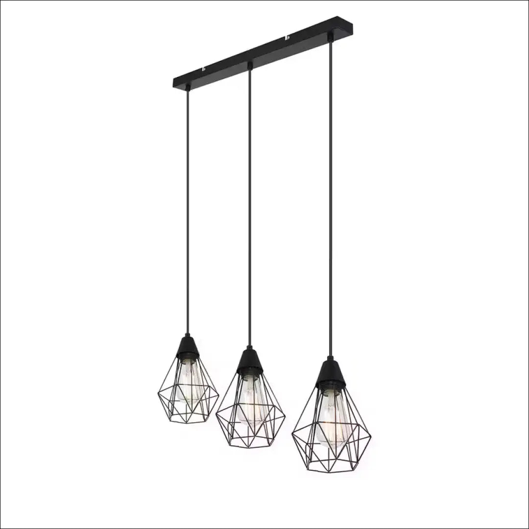 Pakabinamas šviestuvas DI9804 - €28 Save 55% 25-50, __label:Pristatymas 1-2 d.d., color-juoda, interjeras,