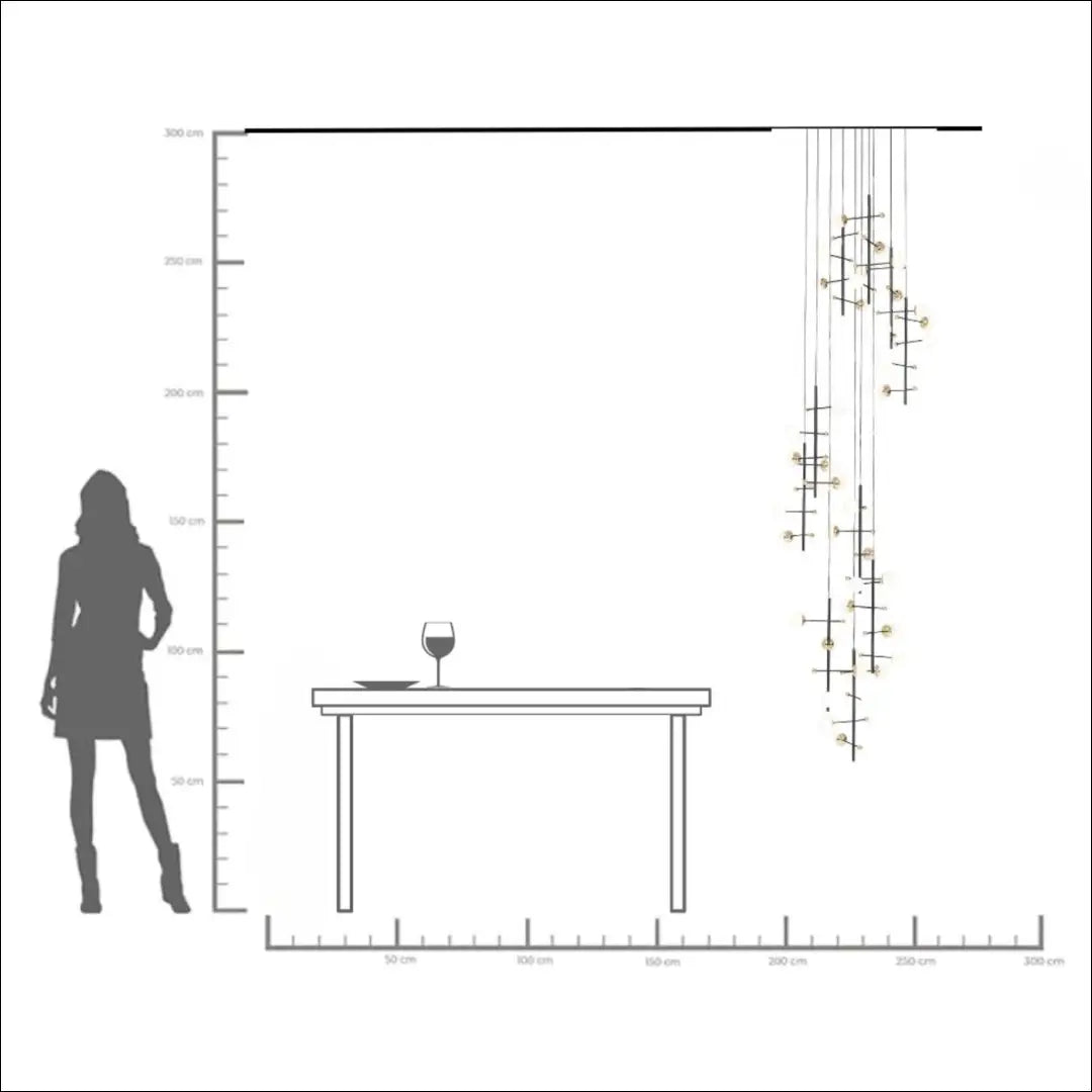 Pakabinamas šviestuvas ’Kare Design’ DI11312 - €900 Save 50% __label:Pristatymas 1-2 d.d., color-auksine, color-balta,