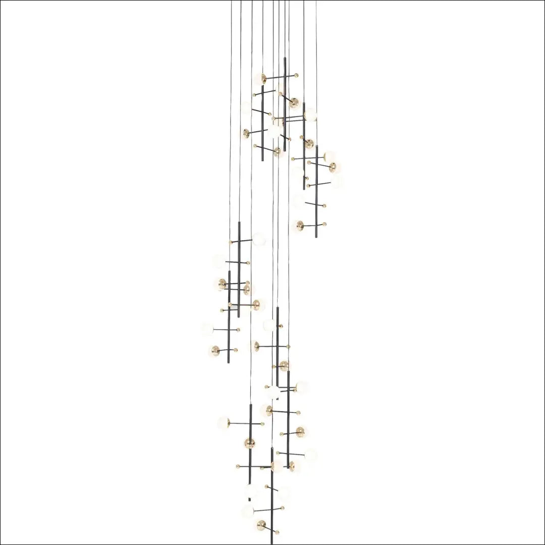 Pakabinamas šviestuvas ’Kare Design’ DI11312 - €900 Save 50% __label:Pristatymas 1-2 d.d., color-auksine, color-balta,