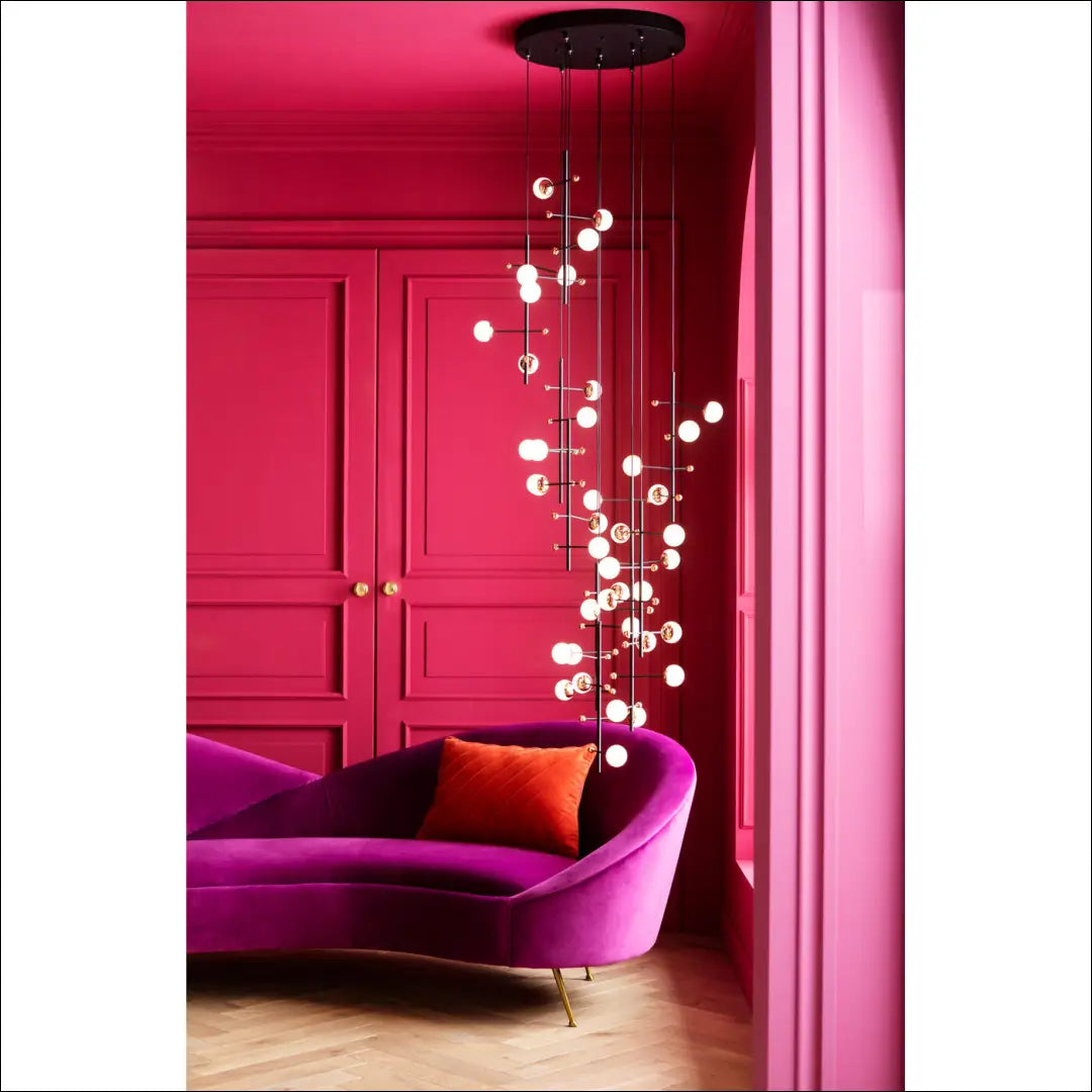 Pakabinamas šviestuvas ’Kare Design’ DI11312 - €900 Save 50% __label:Pristatymas 1-2 d.d., color-auksine, color-balta,