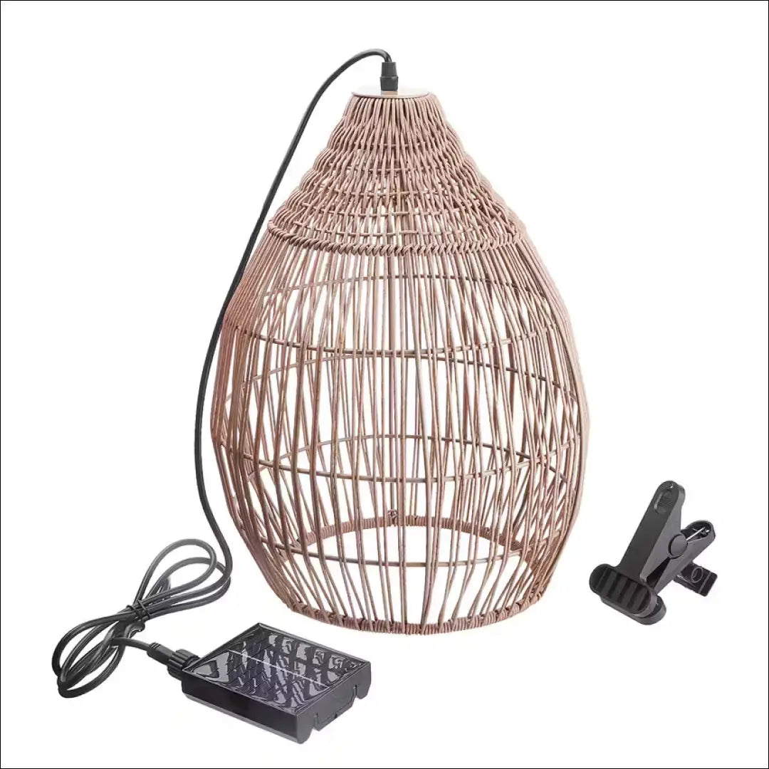 Pakabinamas šviestuvas su saulės baterija DI10652 - €35 Save 50% 25-50, __label:Pristatymas 1-2 d.d., color-ruda,