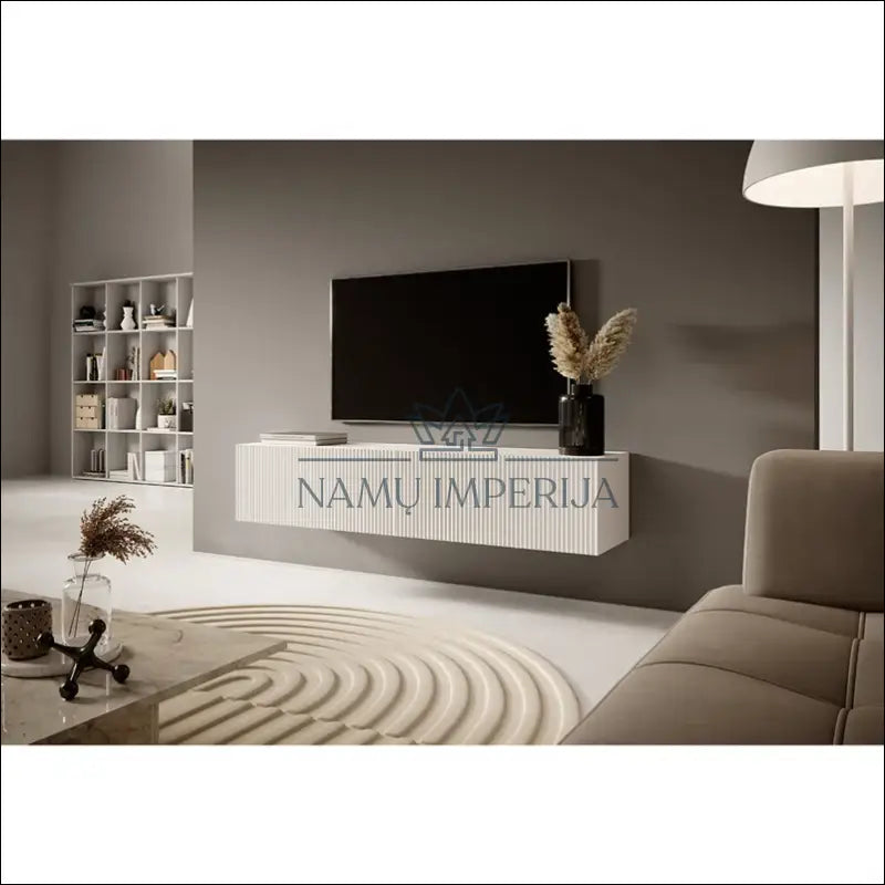 Pakabinamas TV staliukas SI1563 - €102 Save 60% 100-200, __label:Pristatymas 1-2 d.d., color-balta, material-mdf,