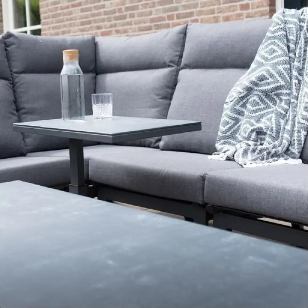 Pakeliamas šoninis staliukas SI1941 - €105 Save 50% 100-200, __label:Pristatymas 1-2 d.d., color-pilka, lauko baldai,