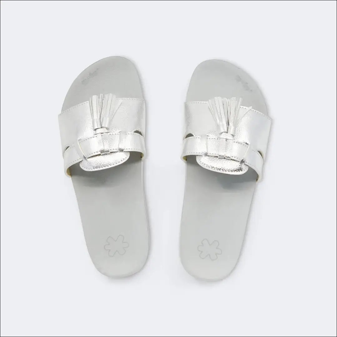 Paplūdimio šlepetės (42) DR119 - €23 Save 50% __label:Pristatymas 1-2 d.d., color-pilka, color-sidabrine, drabuziai,