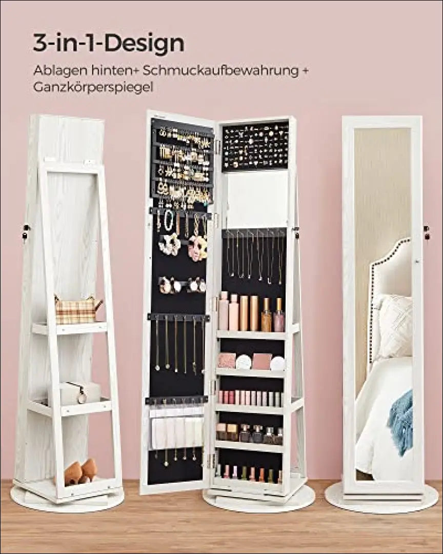 Papuošalų spintelė SM1560 - €223 Save 40% __label:Pristatymas 5-14 d.d., notouch30, over-200, papuosalu-spintele, song