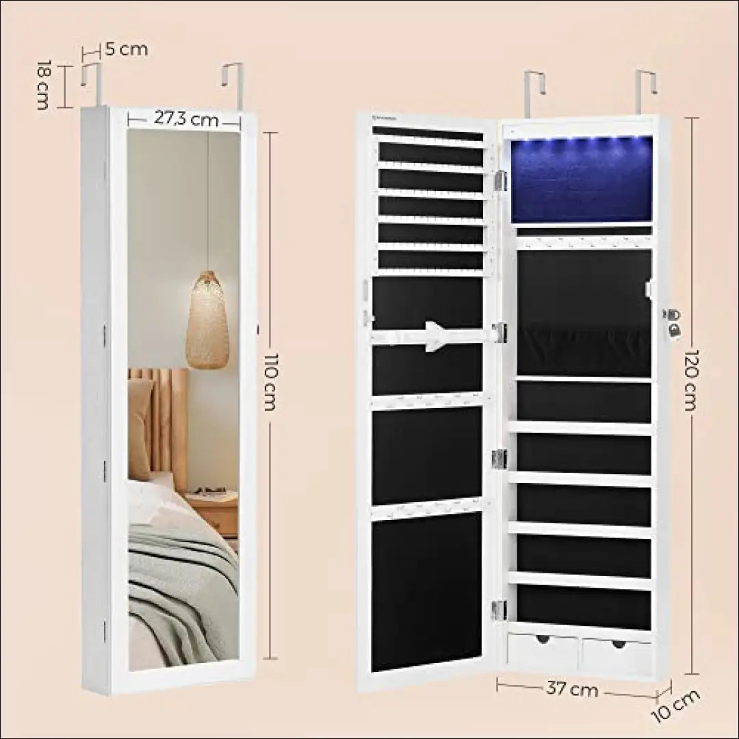 Papuošalų spintelė SM1561 - €145 Save 40% 100-200, __label:Pristatymas 5-14 d.d., notouch30, papuosalu-spintele, song