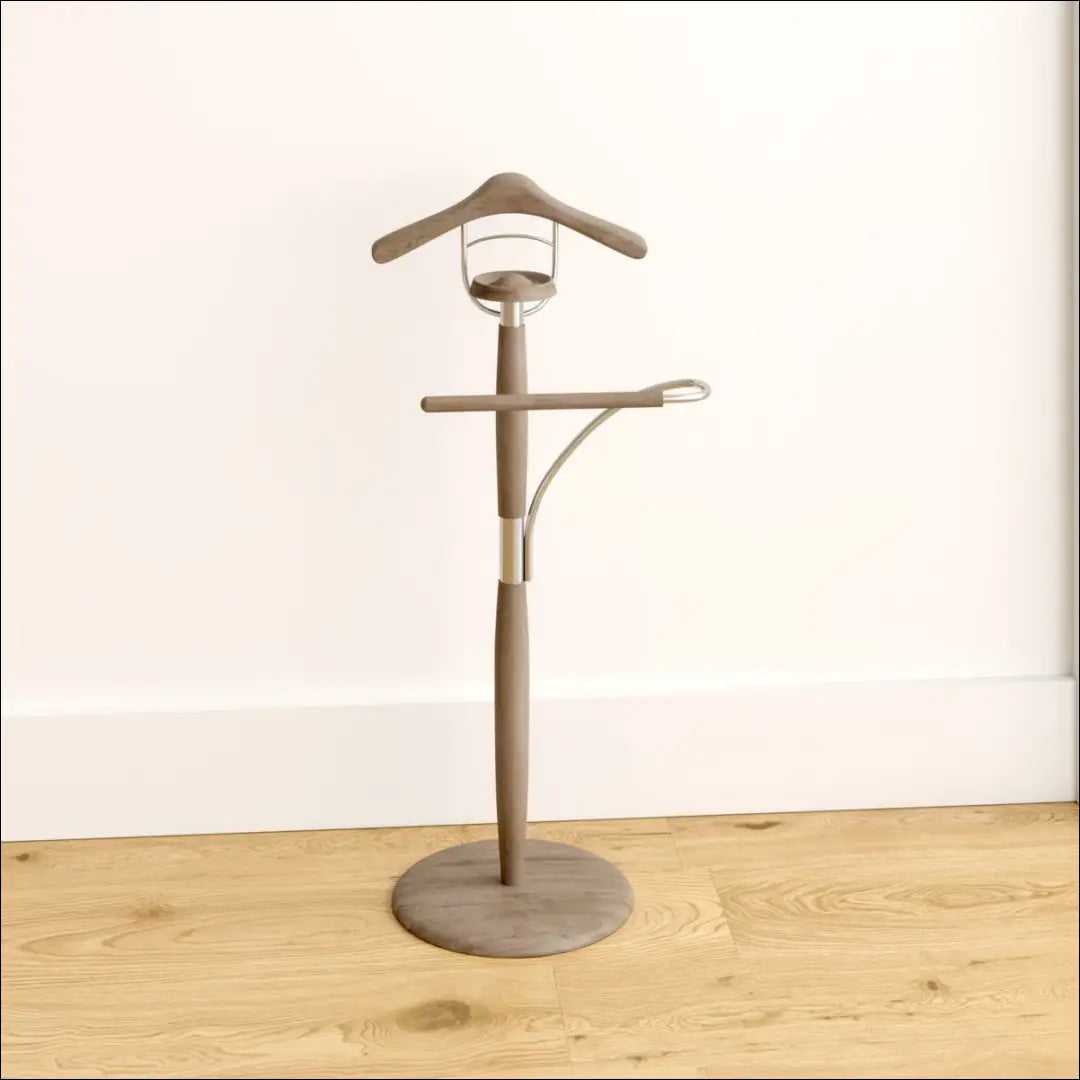 Pastatoma drabužių kabykla KI1378 - €142 Save 50% 100-200, __label:Pristatymas 1-2 d.d., color-ruda, drabuziu-kabykla,
