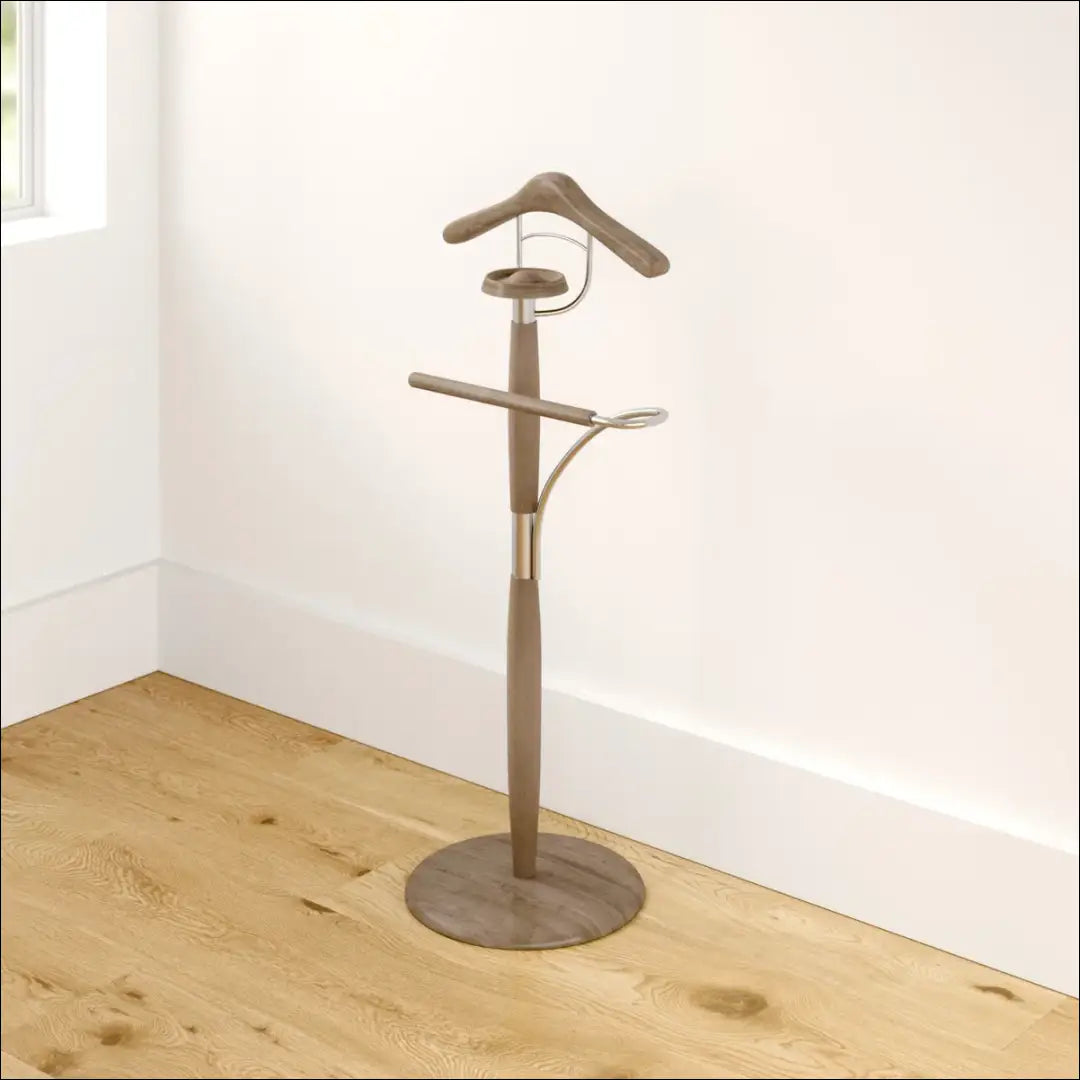 Pastatoma drabužių kabykla KI1378 - €142 Save 50% 100-200, __label:Pristatymas 1-2 d.d., color-ruda, drabuziu-kabykla,