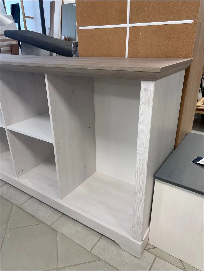 Pastatoma lentyna SI2042 - €85 50-100, __label:Pristatymas 1-2 d.d., color-balta, color-ruda, material-mediena €50