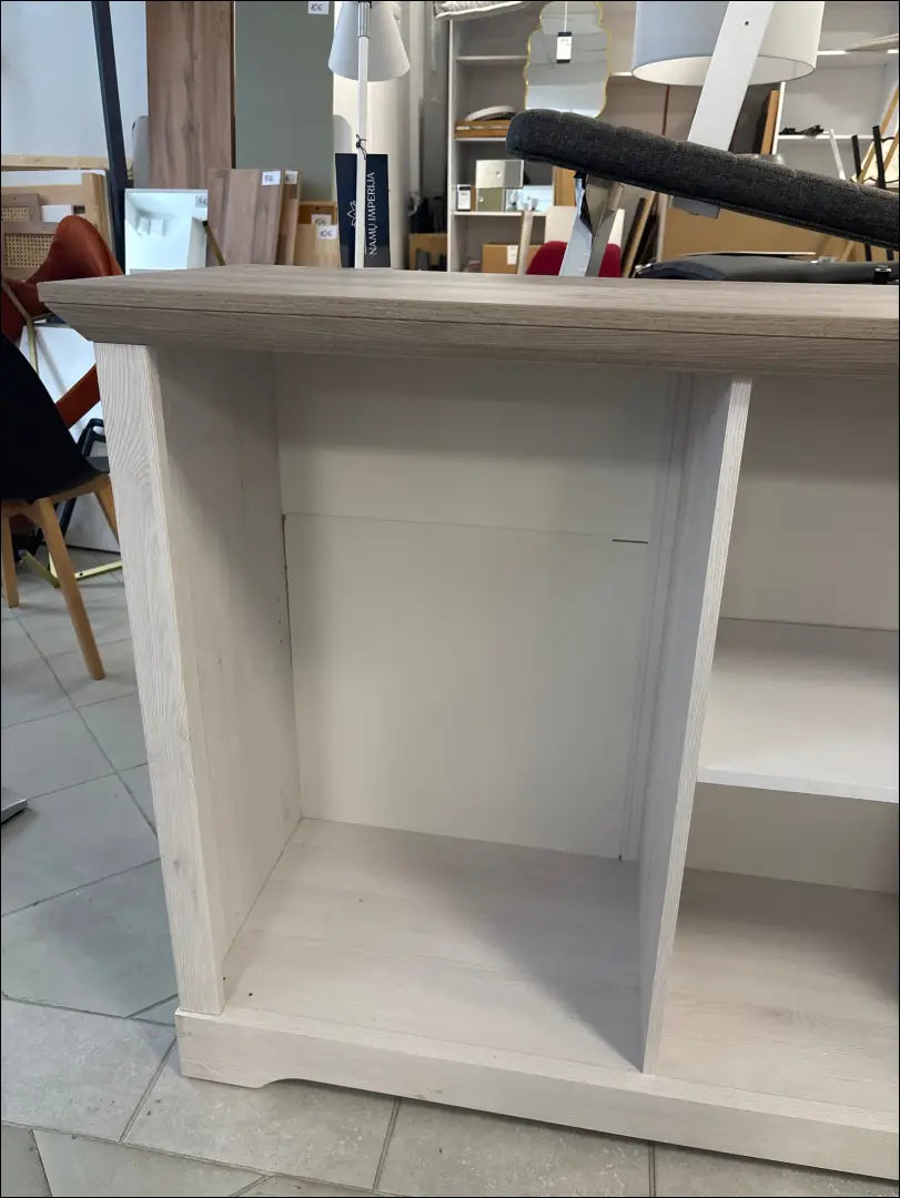 Pastatoma lentyna SI2042 - €85 50-100, __label:Pristatymas 1-2 d.d., color-balta, color-ruda, material-mediena €50