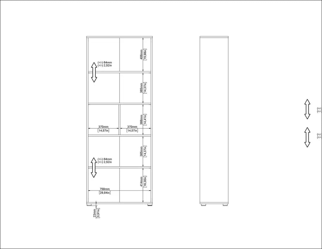 Pastatoma lentyna SI2277 - €110 Save 50% 100-200, __label:Pristatymas 1-2 d.d., biuro-baldai, biuro-lentynos,
