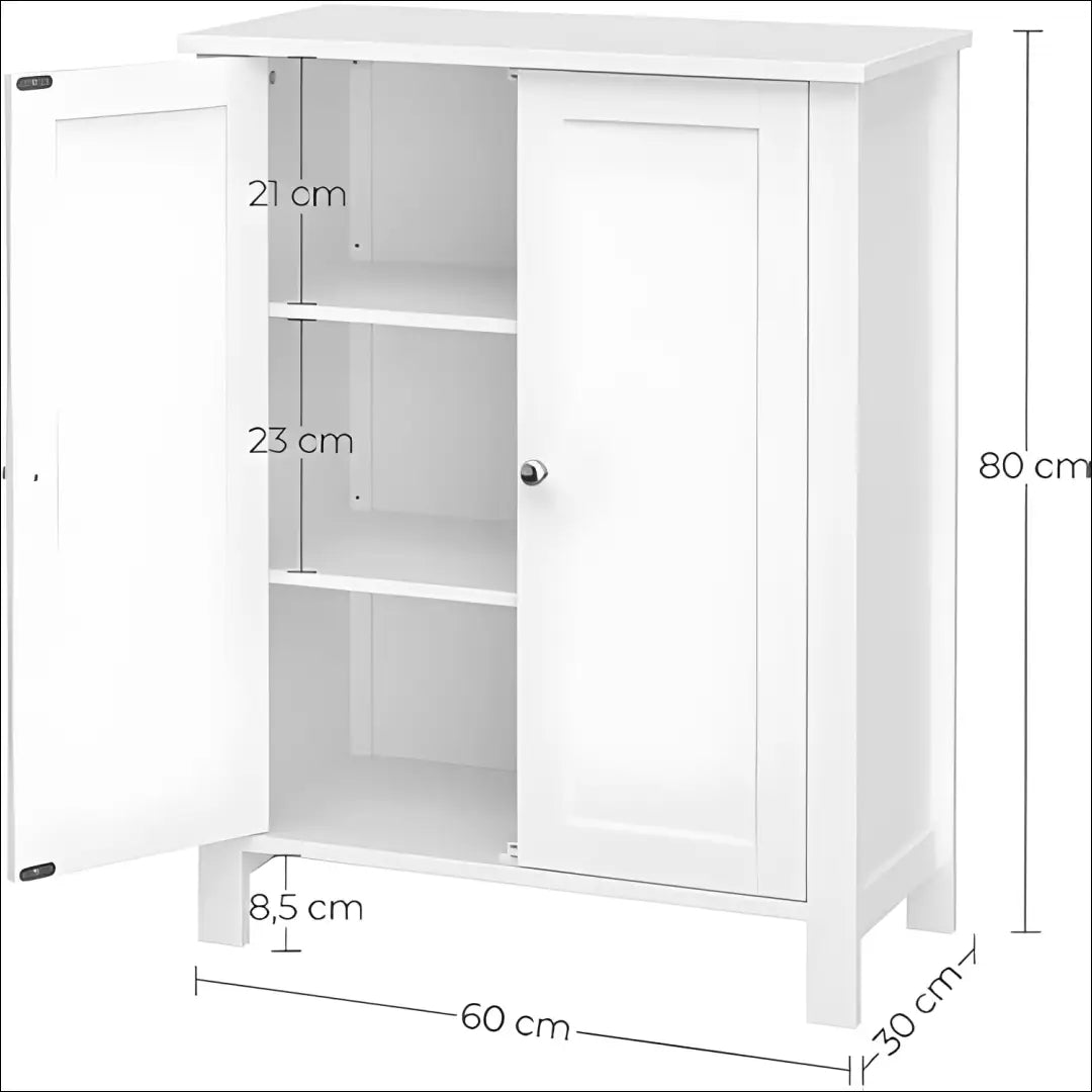 Pastatoma spintelė KI1166 - €142 Save 30% 100-200, __label:Pristatymas 1-2 d.d., material-mdf, notouch30, spalva-balta