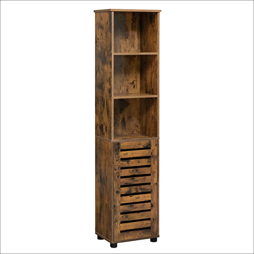 Pastatoma spintelė SM581 - €76 Save 40% 50-100, __label:Pristatymas 5-14 d.d., notouch30, song, spalva-ruda 40x30x167cm