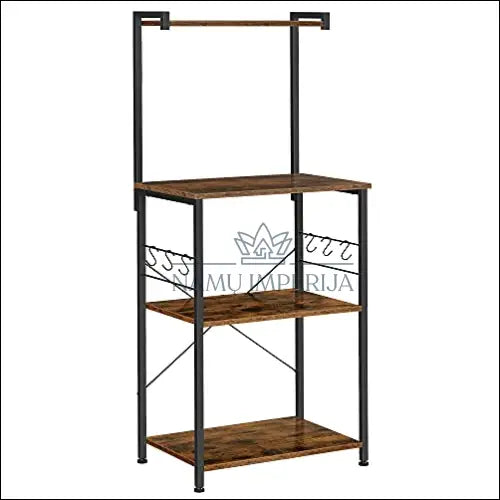 Pastatoma virtuvės lentyna SM1606 - €101 Save 40% 100-200, __label:Pristatymas 5-14 d.d., notouch30, song, spalva-juoda