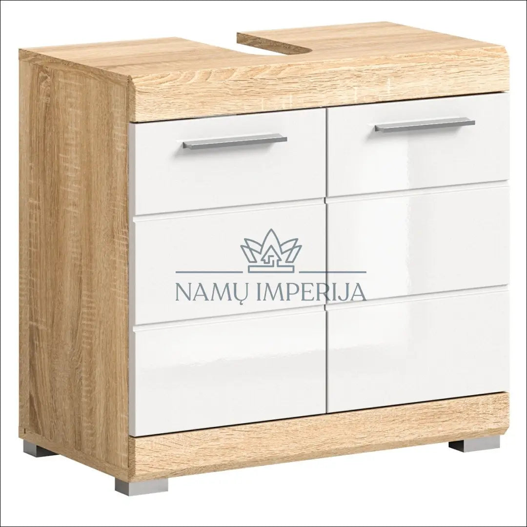 Pastatoma vonios spintelė KI1125 - €45 Save 50% 25-50, __label:Pristatymas 1-2 d.d., color-balta, color-ruda,