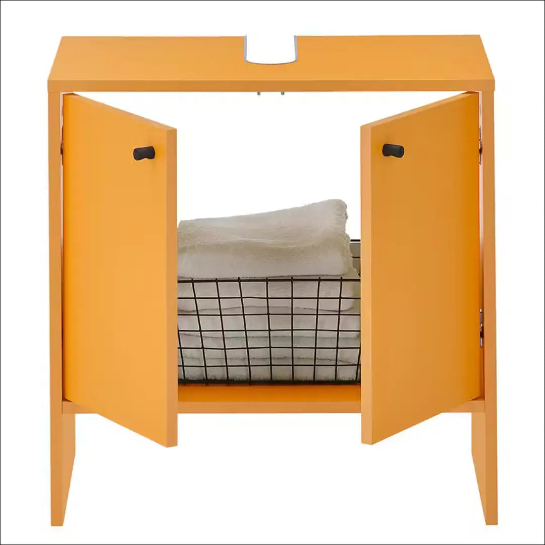 Pastatoma vonios spintelė KI1213 - €34 Save 50% 25-50, __label:Pristatymas 1-2 d.d., color-geltona, material-mediena,