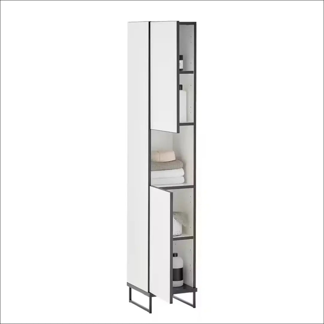 Pastatoma vonios spintelė KI1249 - €72 Save 50% 50-100, __label:Pristatymas 1-2 d.d., color-balta, color-pilka,