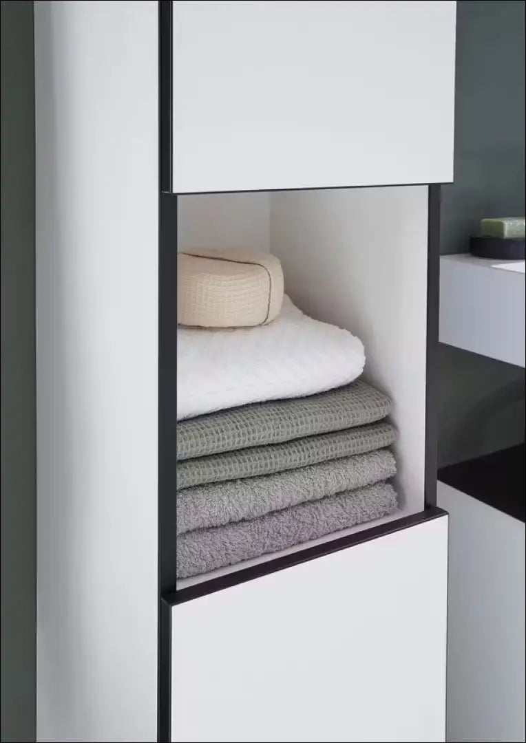 Pastatoma vonios spintelė KI1249 - €72 Save 50% 50-100, __label:Pristatymas 1-2 d.d., color-balta, color-pilka,