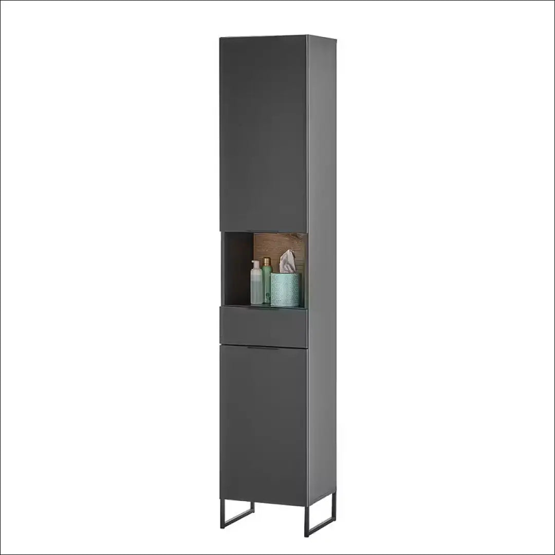 Pastatoma vonios spintelė KI1271 - €83 Save 50% 50-100, __label:Pristatymas 1-2 d.d., color-juoda, material-mdf, Push