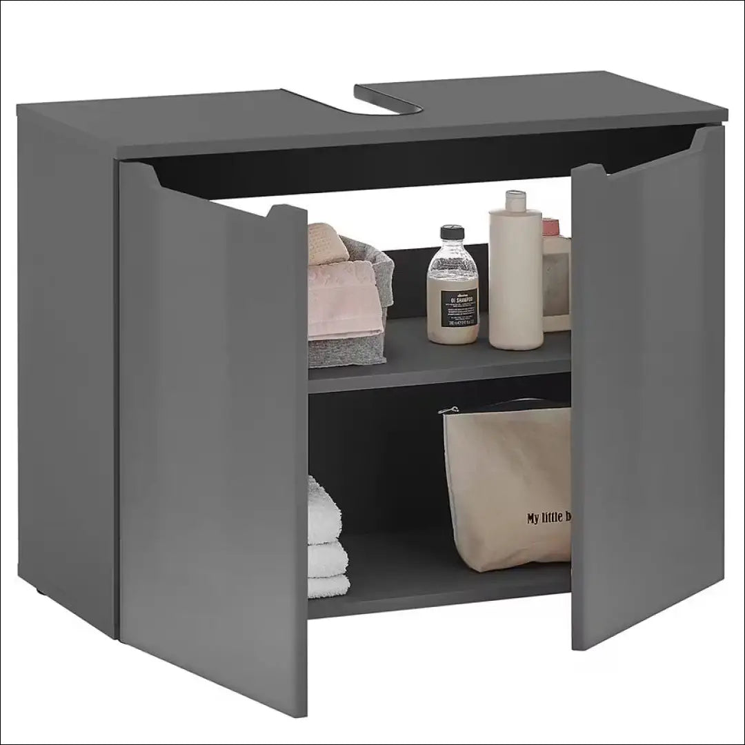 Pastatoma vonios spintelė KI1288 - €55 Save 50% 50-100, __label:Pristatymas 1-2 d.d., color-pilka, material-mdf,