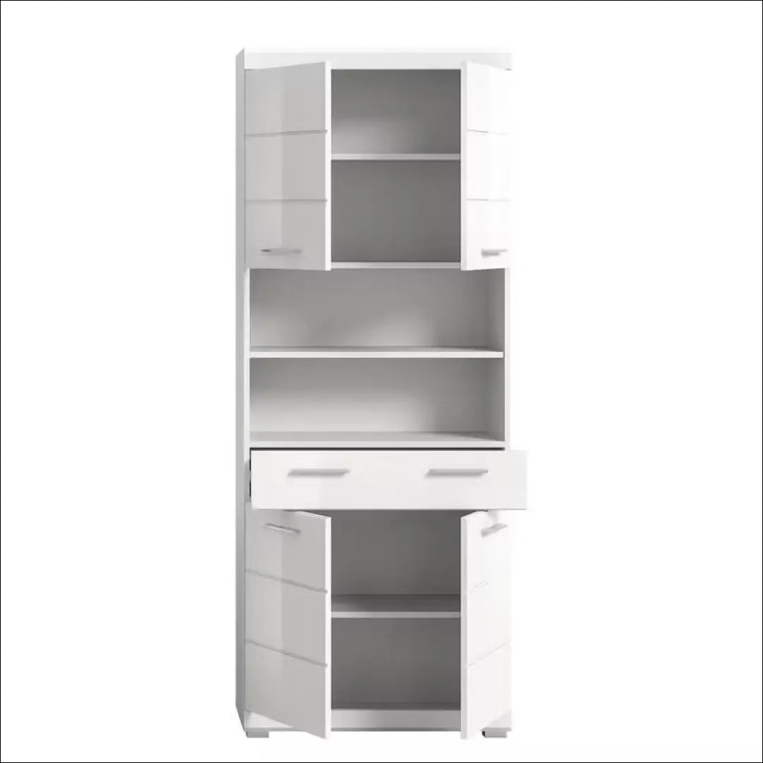 Pastatoma vonios spintelė KI1312 - €135 Save 50% 100-200, __label:Pristatymas 1-2 d.d., color-balta, material-mdf, Push