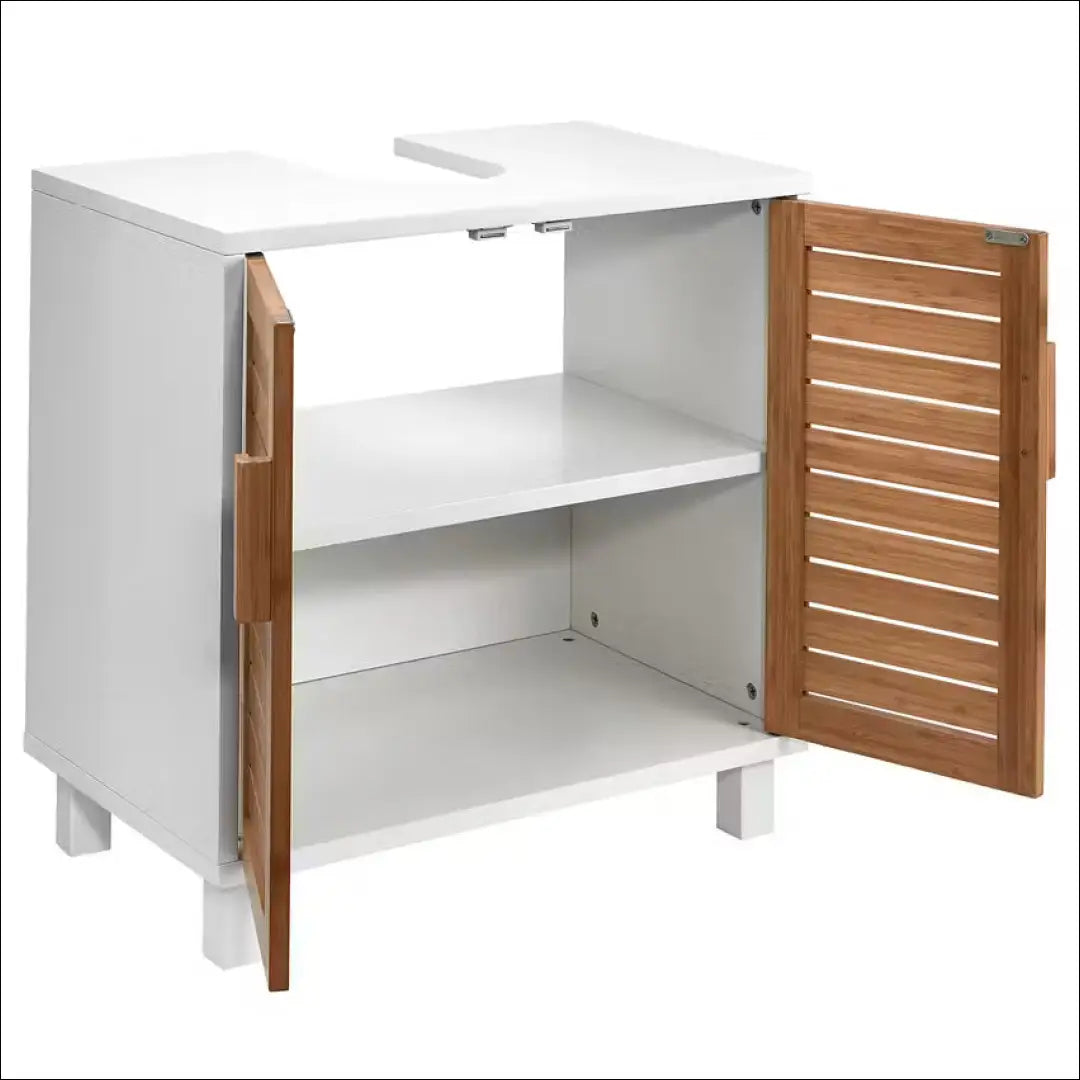 Pastatoma vonios spintelė KI13165 - €35 Save 65% 25-50, __label:Pristatymas 1-2 d.d., color-balta, color-ruda,