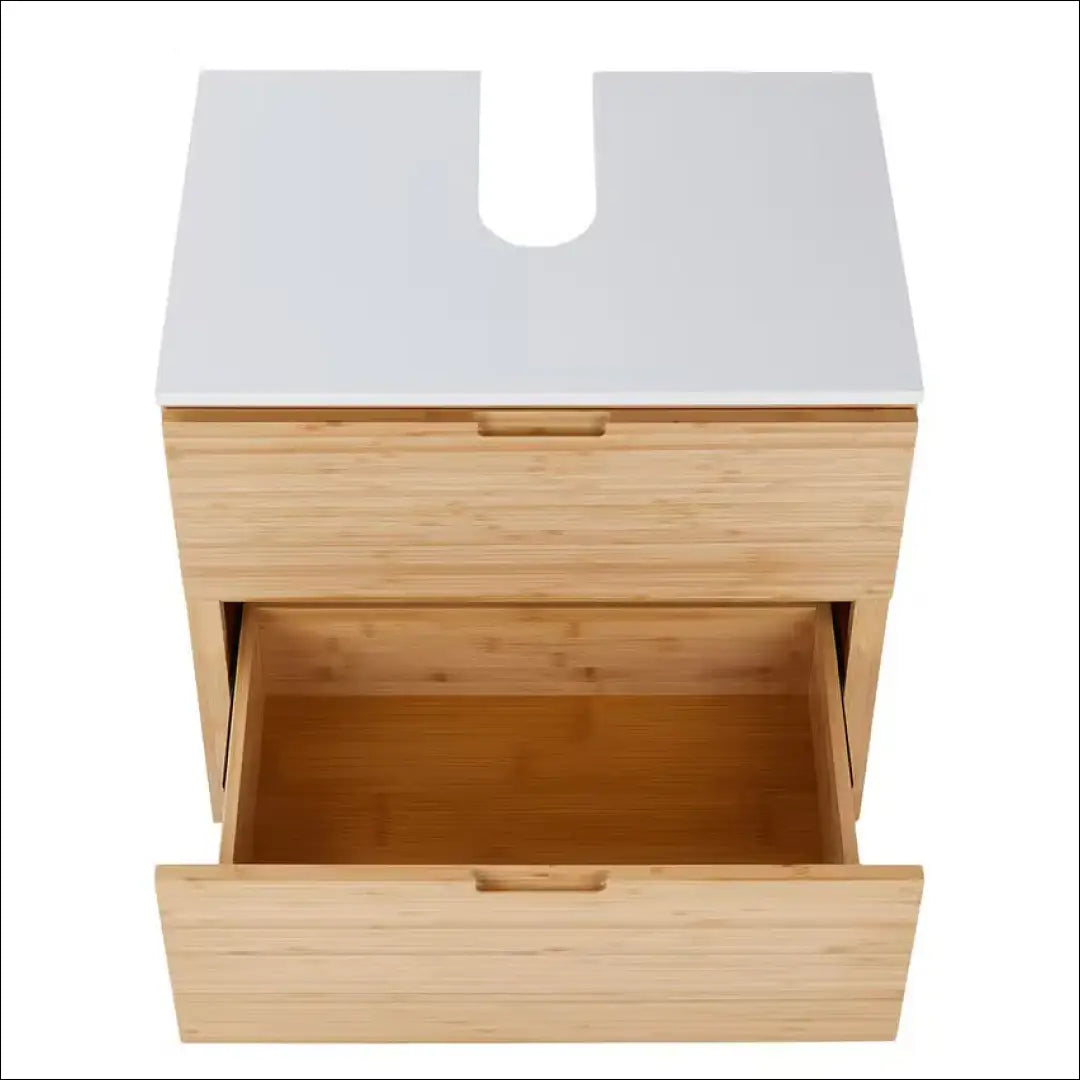 Pastatoma vonios spintelė KI1329 - €70 Save 50% 50-100, __label:Pristatymas 1-2 d.d., color-balta, color-ruda,