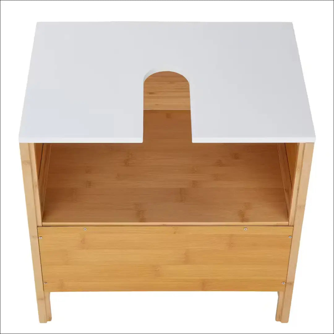 Pastatoma vonios spintelė KI1329 - €70 Save 50% 50-100, __label:Pristatymas 1-2 d.d., color-balta, color-ruda,