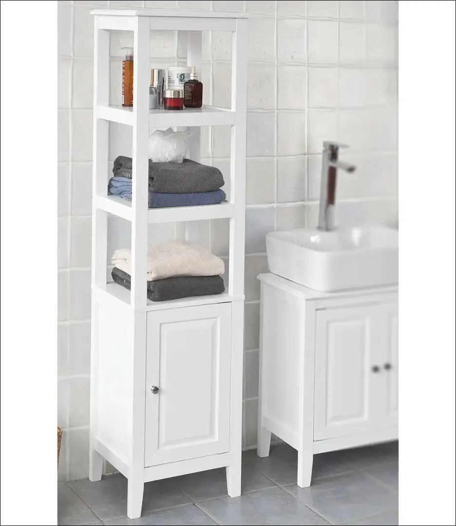 Pastatoma vonios spintelė KI1407 - €42 Save 50% 25-50, __label:Pristatymas 1-2 d.d., color-balta, material-mdf,