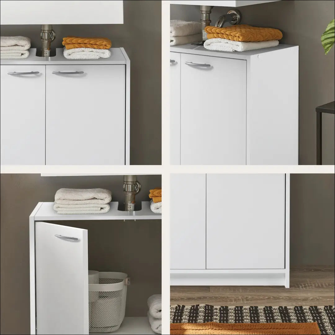 Pastatoma vonios spintelė KI1518 - €19 Save 65% __label:Pristatymas 1-2 d.d., color-balta, material-mediena, pazeistas,