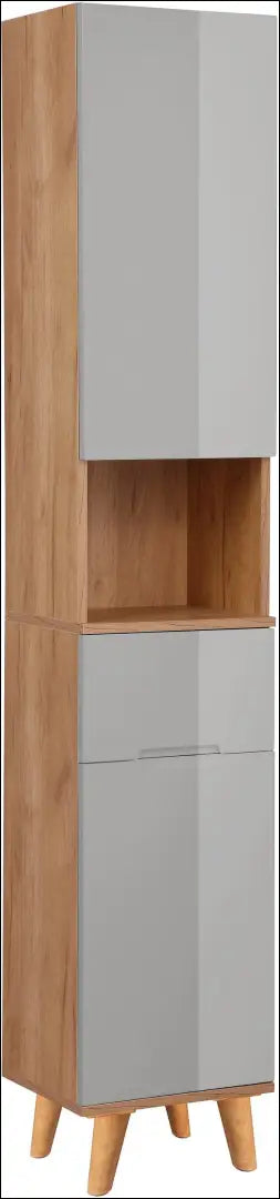 Pastatoma vonios spintelė KI1579 - €90 Save 50% 50-100, __label:Pristatymas 1-2 d.d., color-pilka, color-ruda,