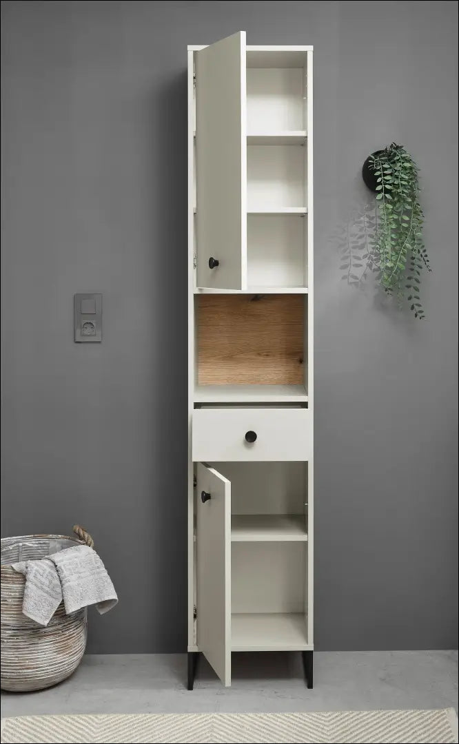 Pastatoma vonios spintelė KI1724 - €99 Save 50% 50-100, __label:Pristatymas 1-2 d.d., color-smelio, material-mediena,
