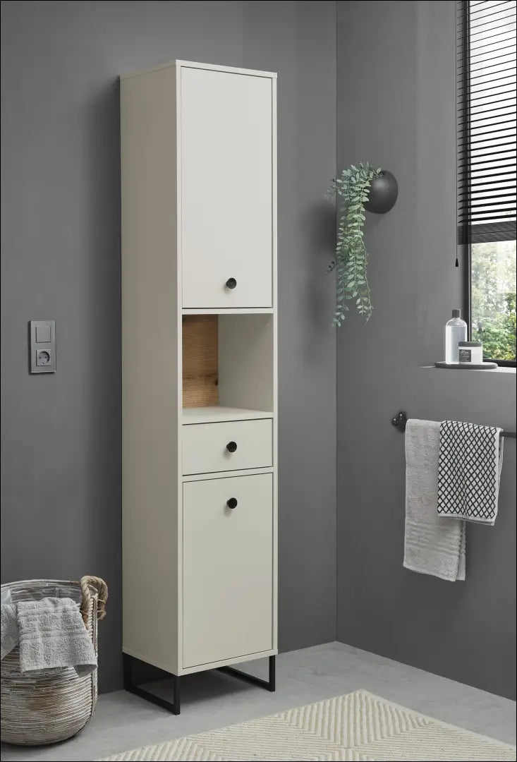 Pastatoma vonios spintelė KI1724 - €99 Save 50% 50-100, __label:Pristatymas 1-2 d.d., color-smelio, material-mediena,