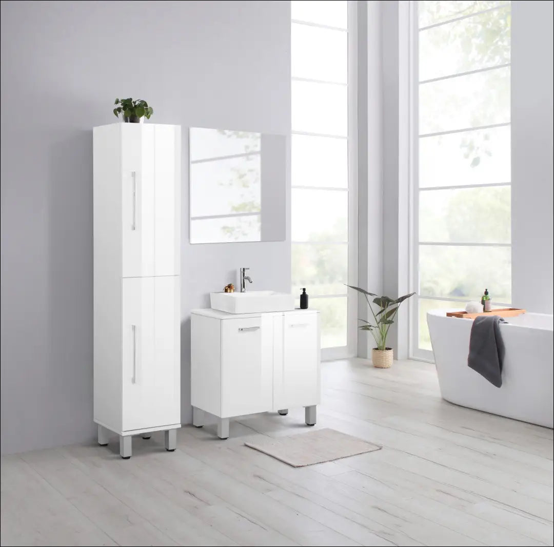 Pastatoma vonios spintelė KI1758 - €72 Save 50% 50-100, __label:Pristatymas 1-2 d.d., color-balta, material-mdf,